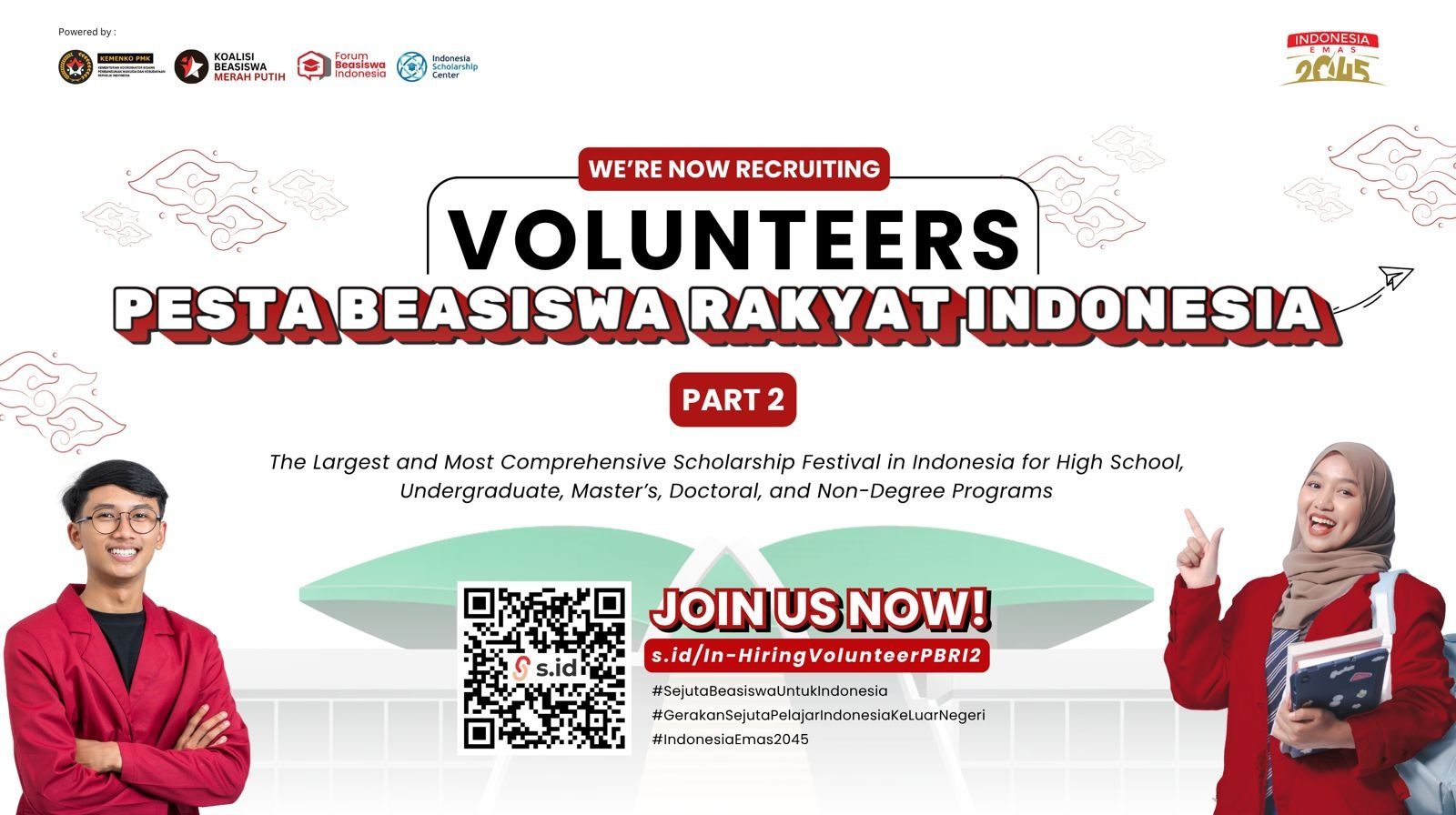 Volunteer Pesta Beasiswa Rakyat Indonesia Part 2