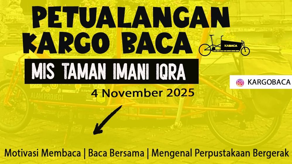 Petualangan KARGO BACA ke MIS Taman Imani Iqra 
