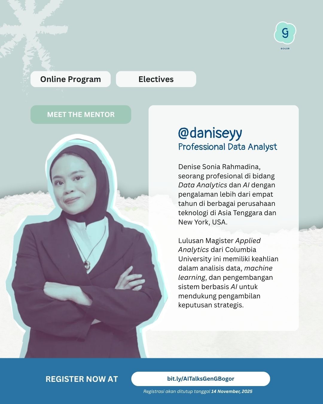 Galeri aktivitas AI Talks: AI Ethics & Prompt Engineering ke-3