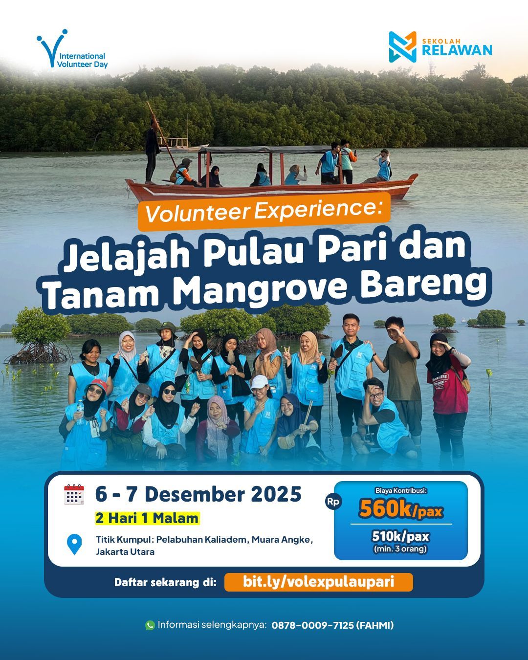 Galeri aktivitas 1.500 Mangrove untuk Pulau Pari  ke-2