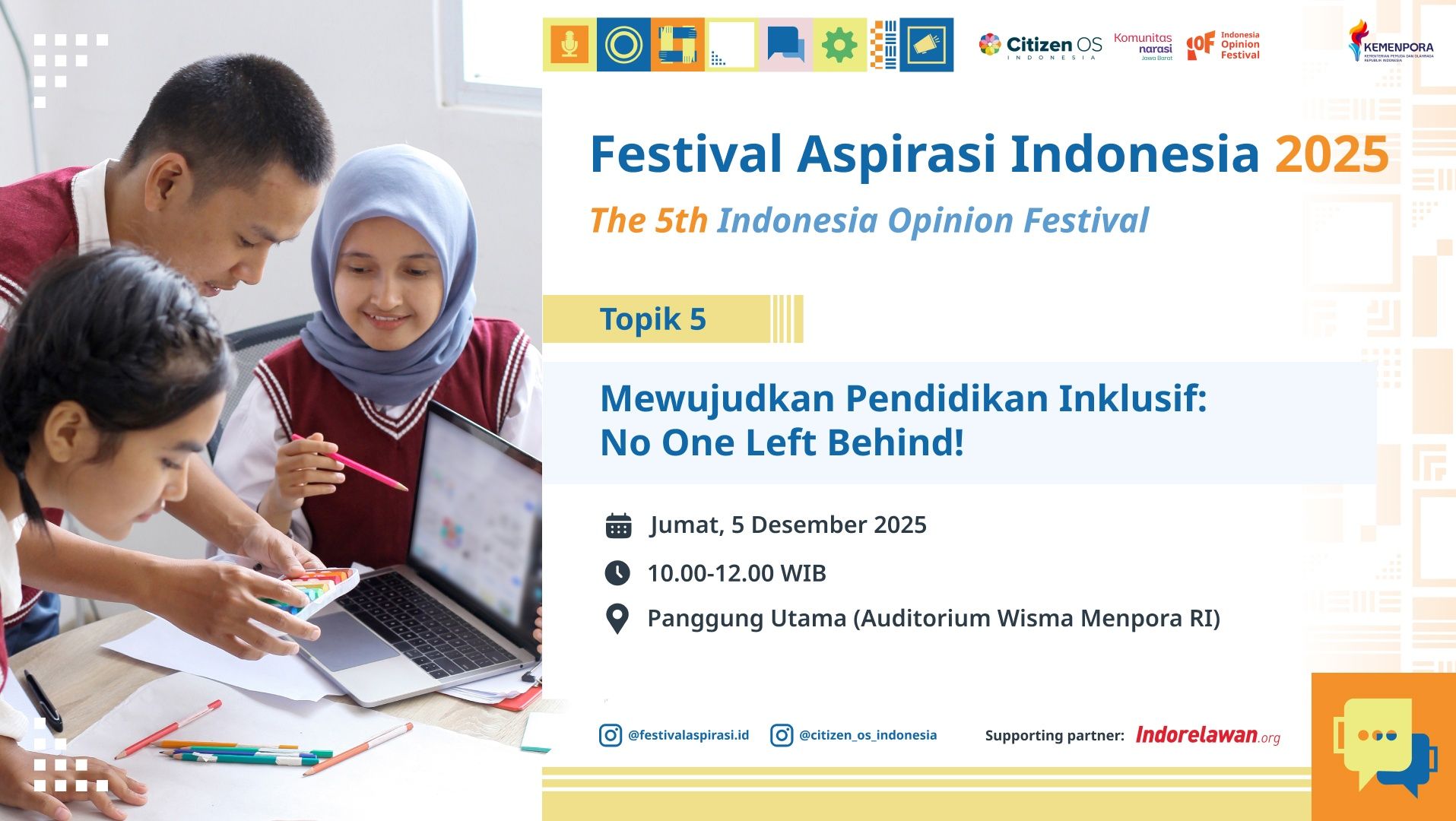 FAI Offline 2025 - Pendidikan Inklusi