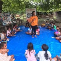 Galeri aktivitas OKL Street Library Cornerstone Adventure Program ke-2