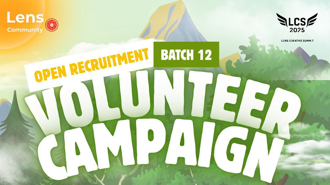 OPREC VOLUNTEER CAMPAIGN LENS COMMUNITY  BACTH 12