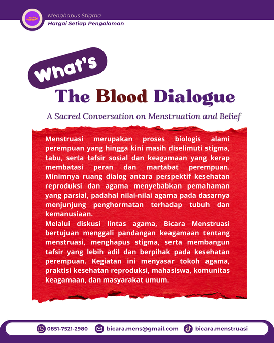 Galeri aktivitas The Blood Dialogue Program ke-3