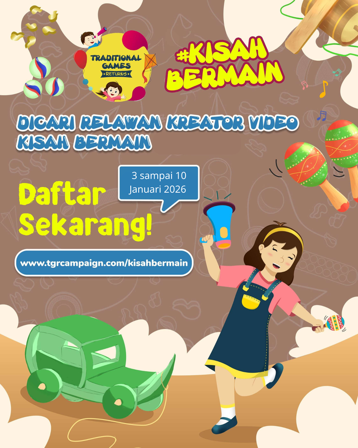 Galeri aktivitas Dicari Relawan Kreator Video Kisah Bermain! ke-2