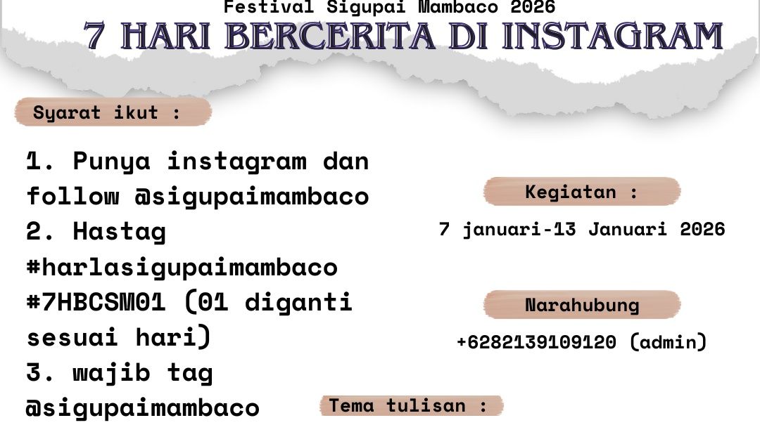 7 Hari bercerita di Instagram