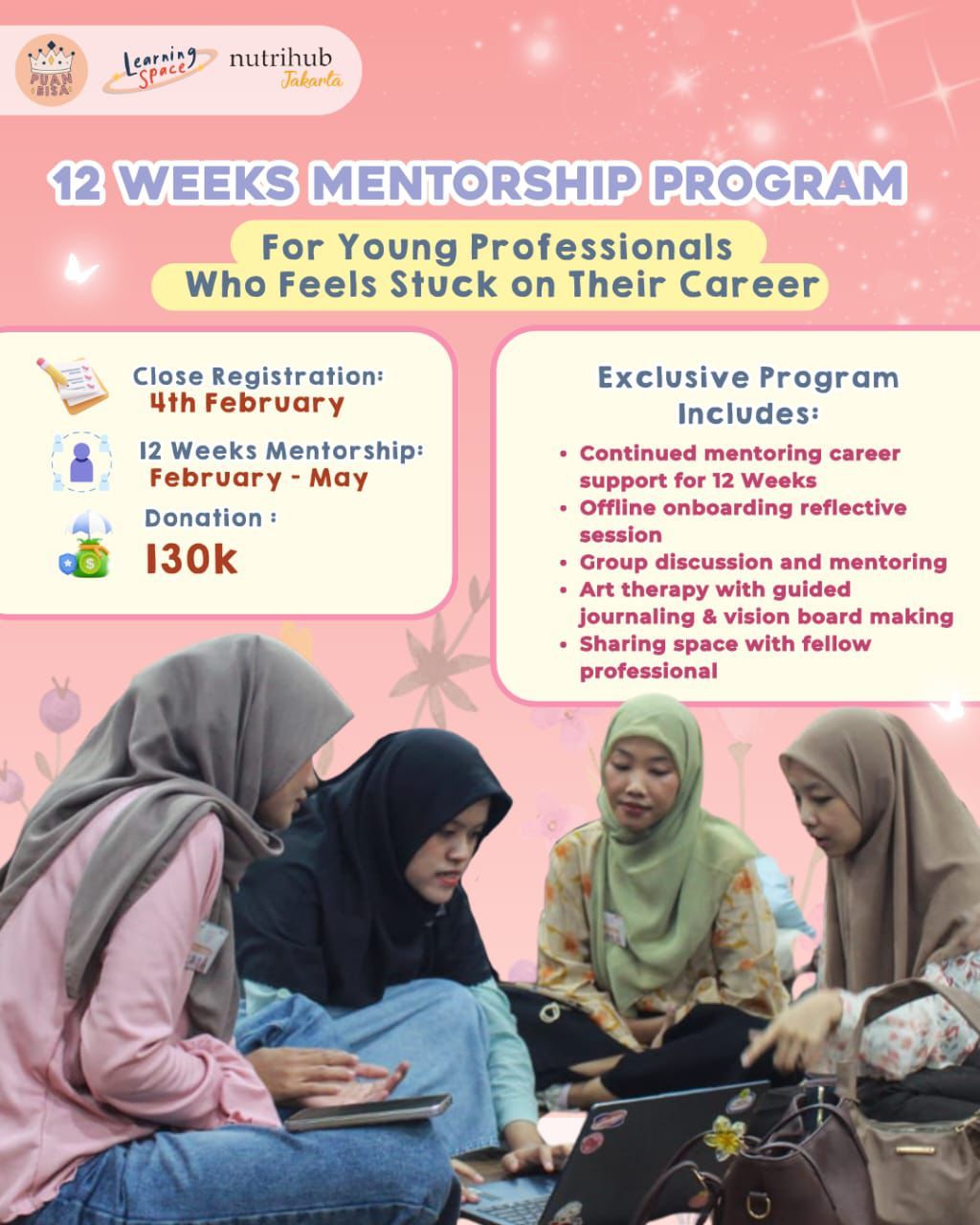 Galeri aktivitas 12 Weeks Mentorship Program and Art Therapy   ke-2
