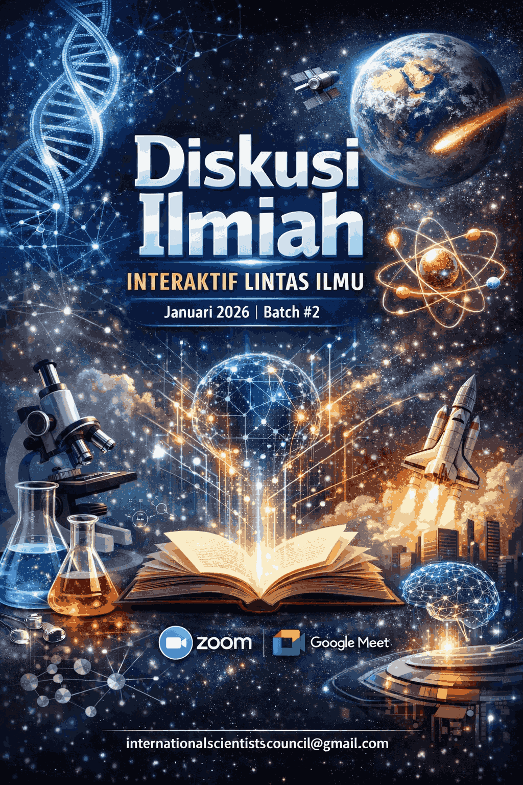 Galeri aktivitas Diskusi Lintas Disiplin Ilmu Ilmiah Batch#2 ke-2