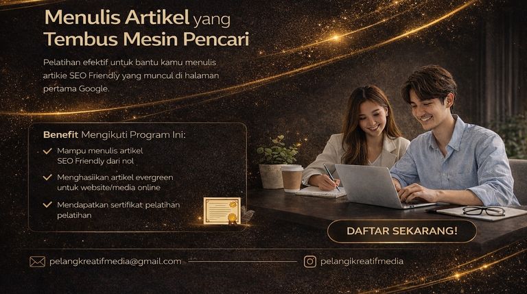 Pelatihan Penulisan Artikel Website SEO Friendly