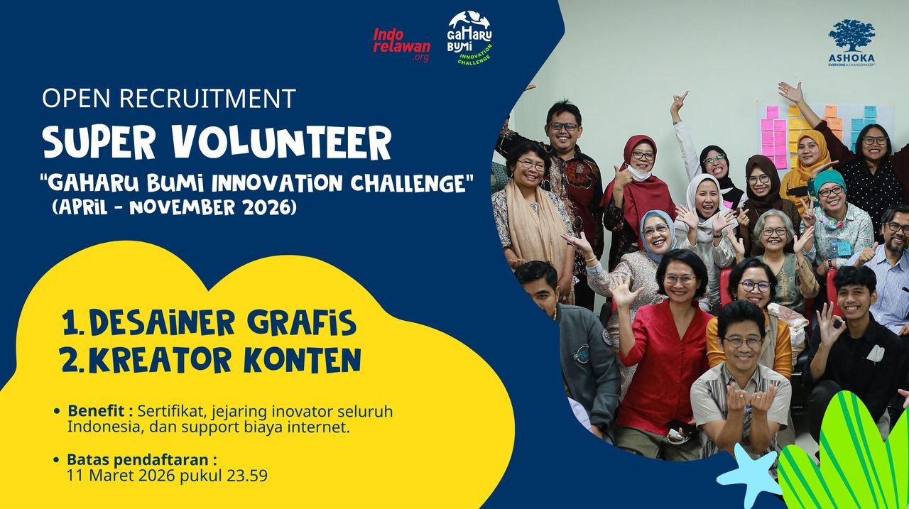 Super Volunteer  Desainer Grafis & Kreator Konten