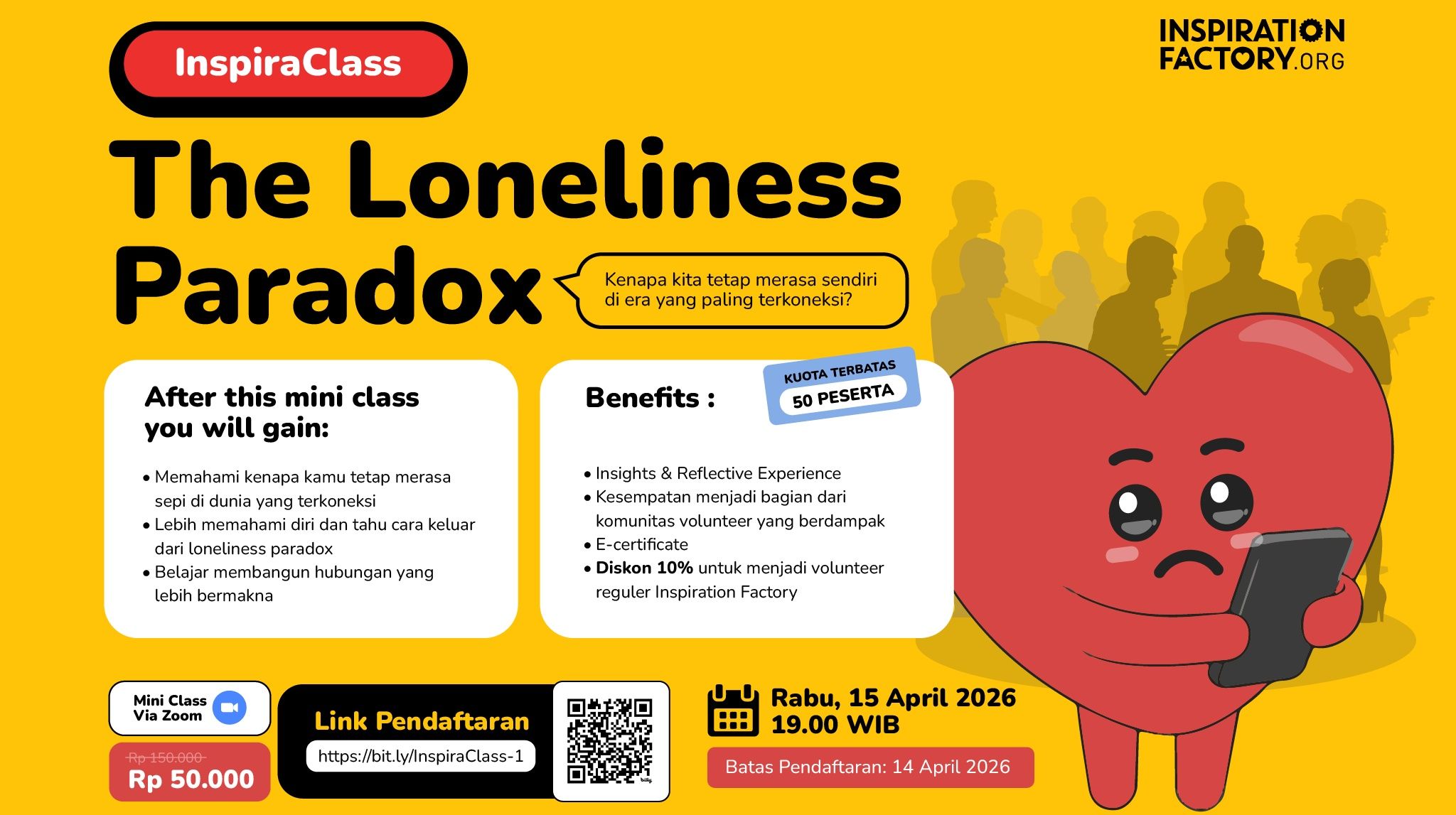 INSPIRACLASS - THE LONELINESS PARADOX