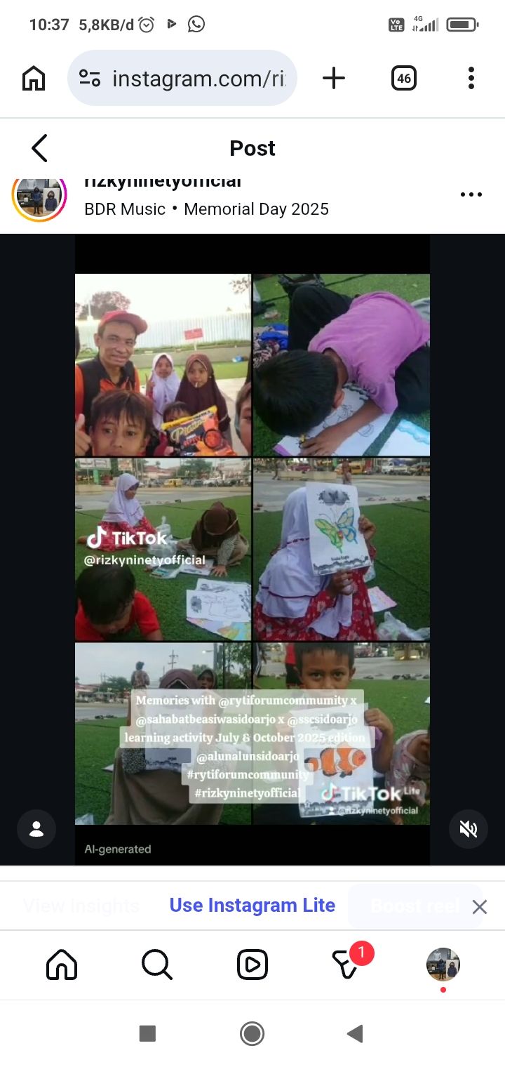 Galeri aktivitas Open Recruitment Pengurus RYTI 2026-27 ke-4