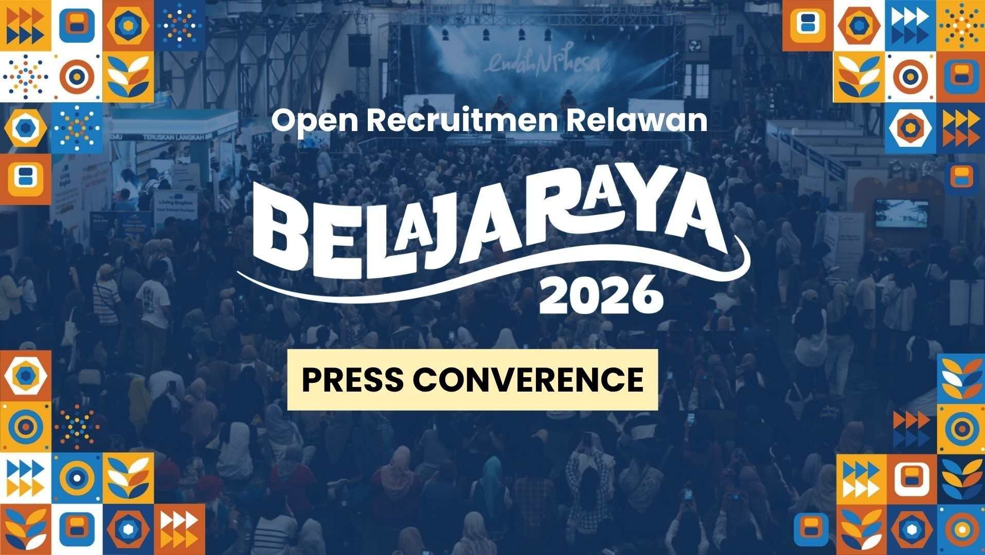 Relawan BelajaRaya: Press Converence