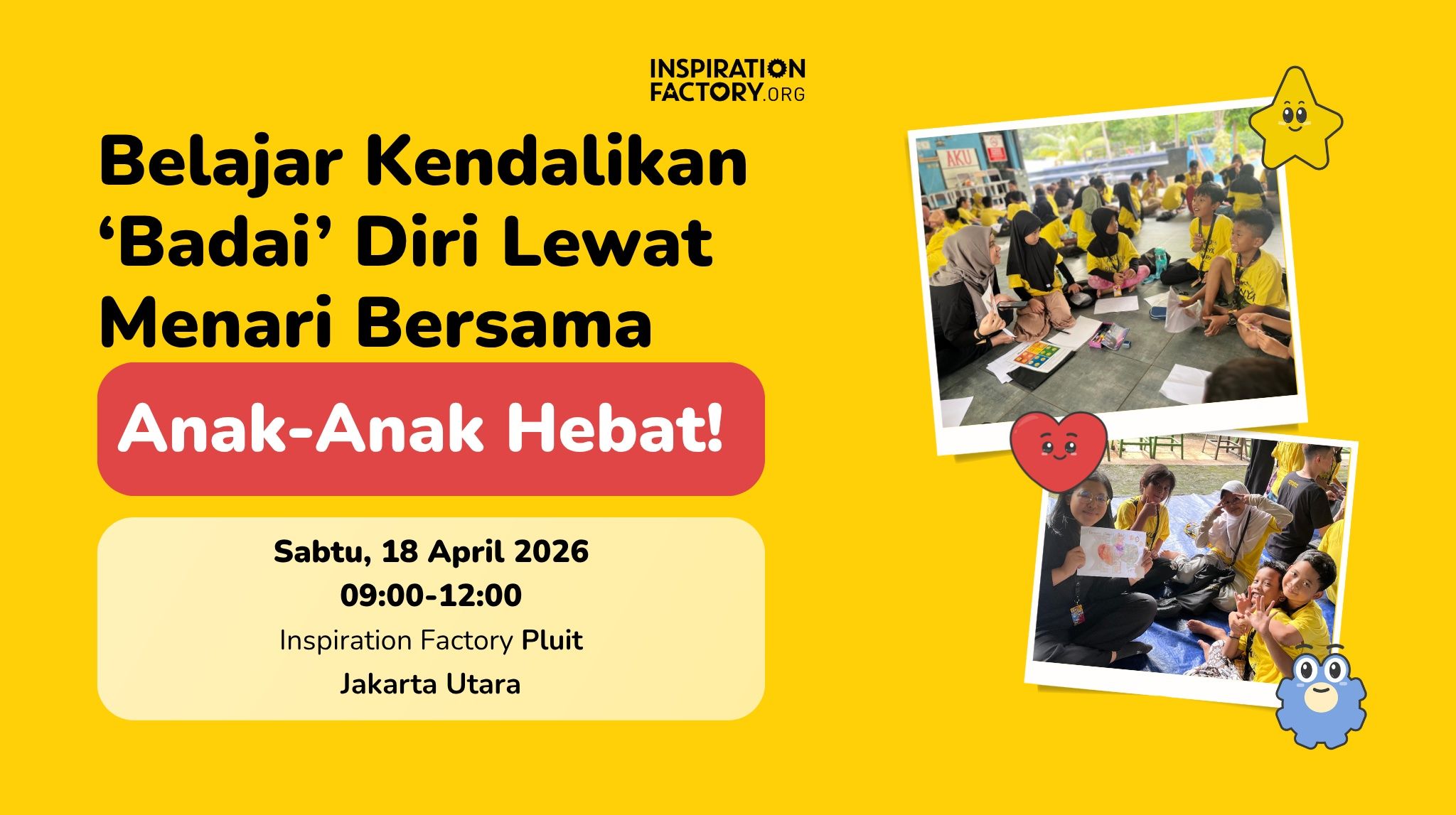 BELAJAR KENDALIKAN ‘BADAI’ DIRI LEWAT MENARI