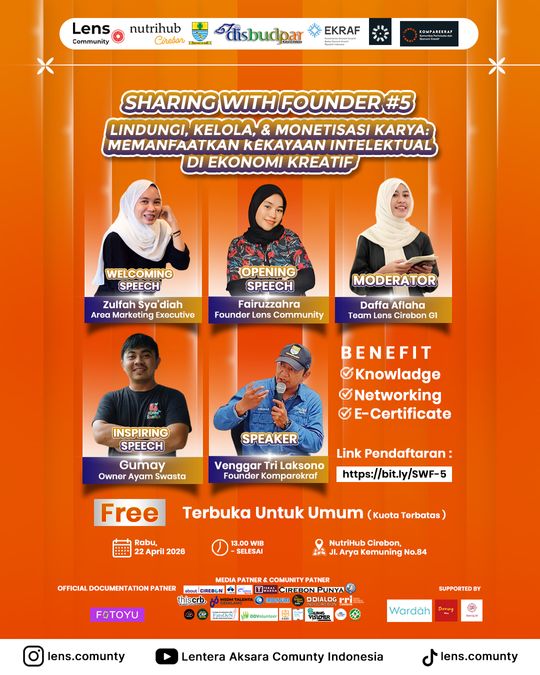 Galeri aktivitas SHARING WITH FOUNDER #5 ke-2