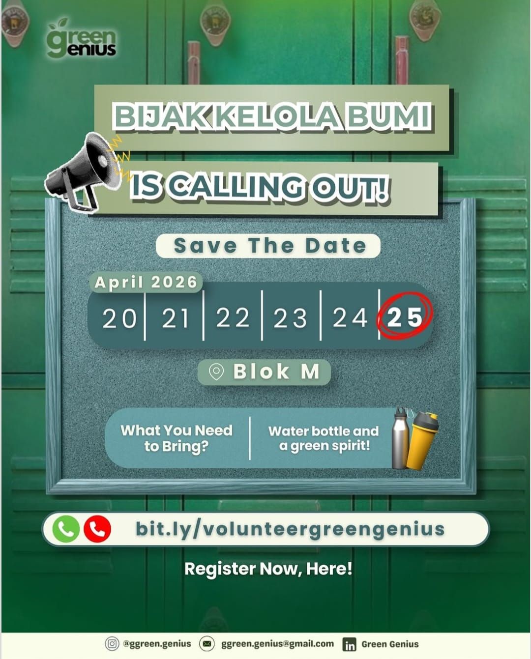 Galeri aktivitas BIJAK KELOLA BUMI VOL. 20 ke-2