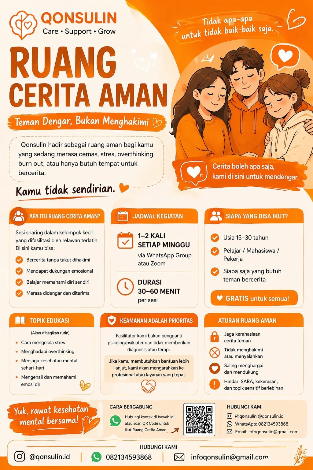 Galeri aktivitas Ruang Cerita Aman  ke-2