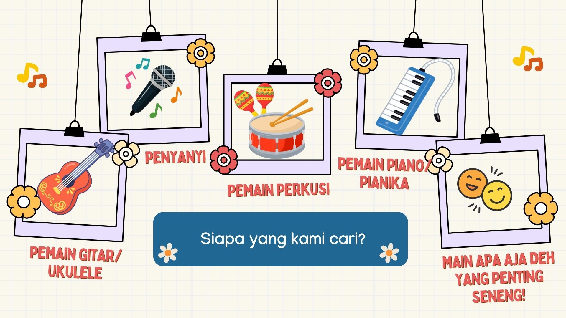 Galeri aktivitas Fun Singing: Penyanyi dan Pemusik ke-2