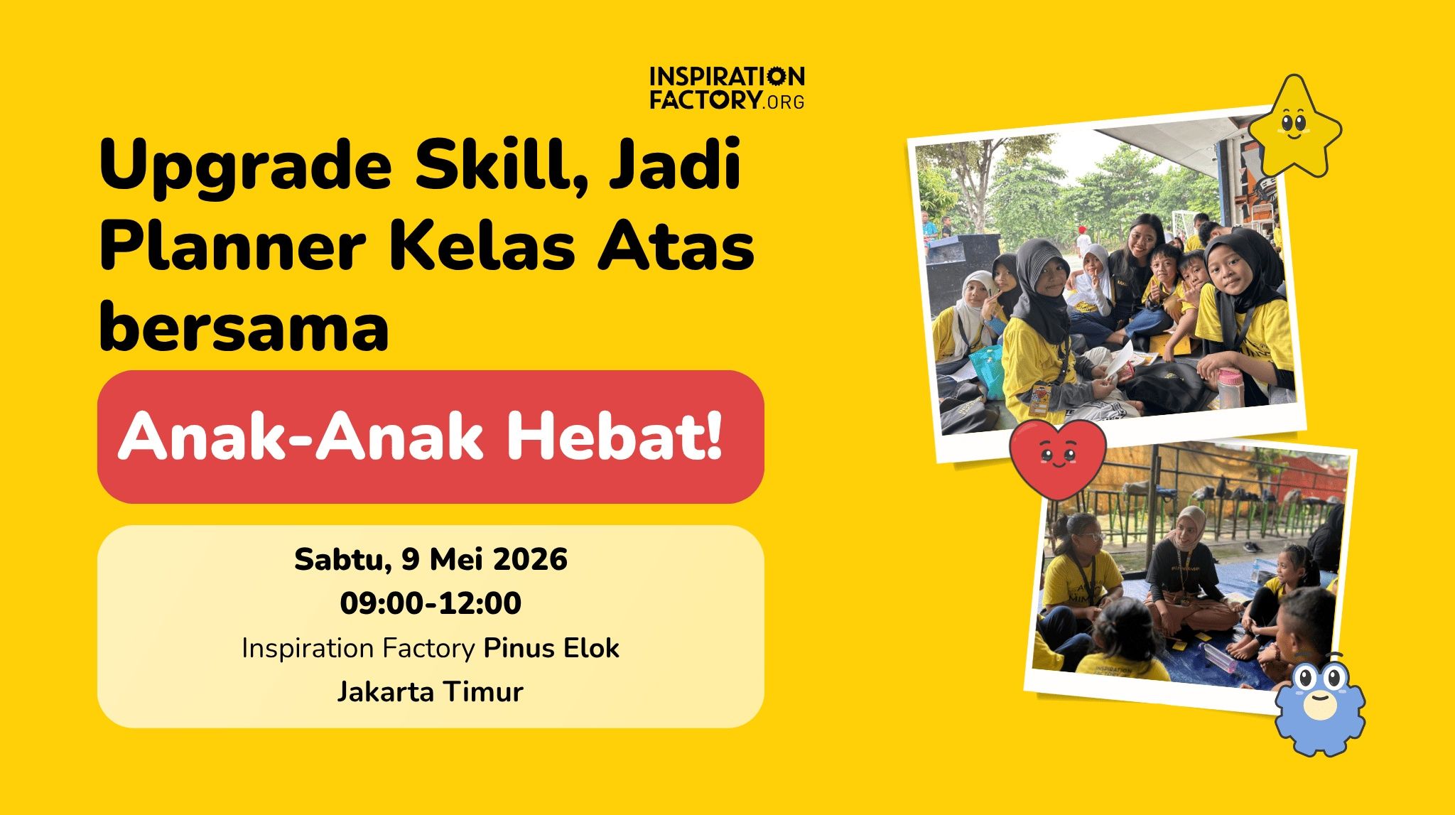 UPGRADE SKILL, JADI PLANNER KELAS ATAS!