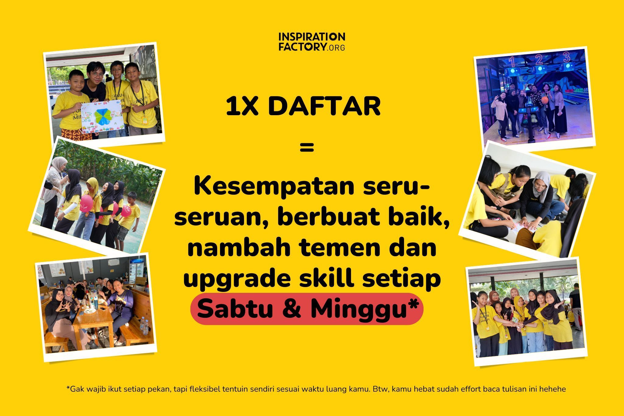 Galeri aktivitas LIGHTS, EXPRESSION, ACTION! ke-2