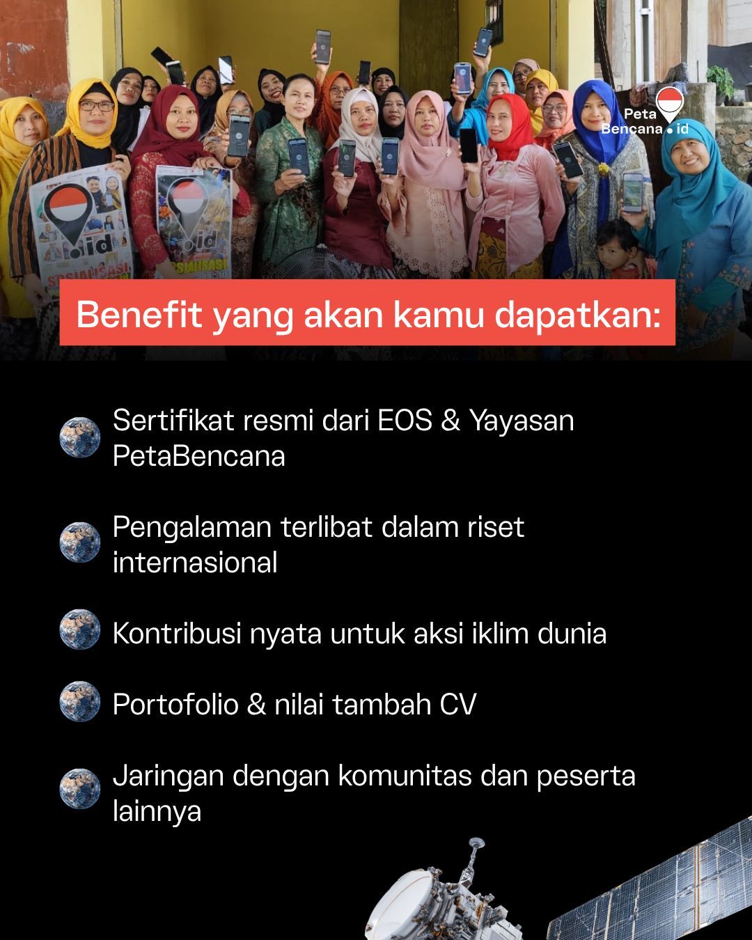 Galeri aktivitas OPEN CALL: CITIZEN SCIENTIST 🌾🌍 ke-8