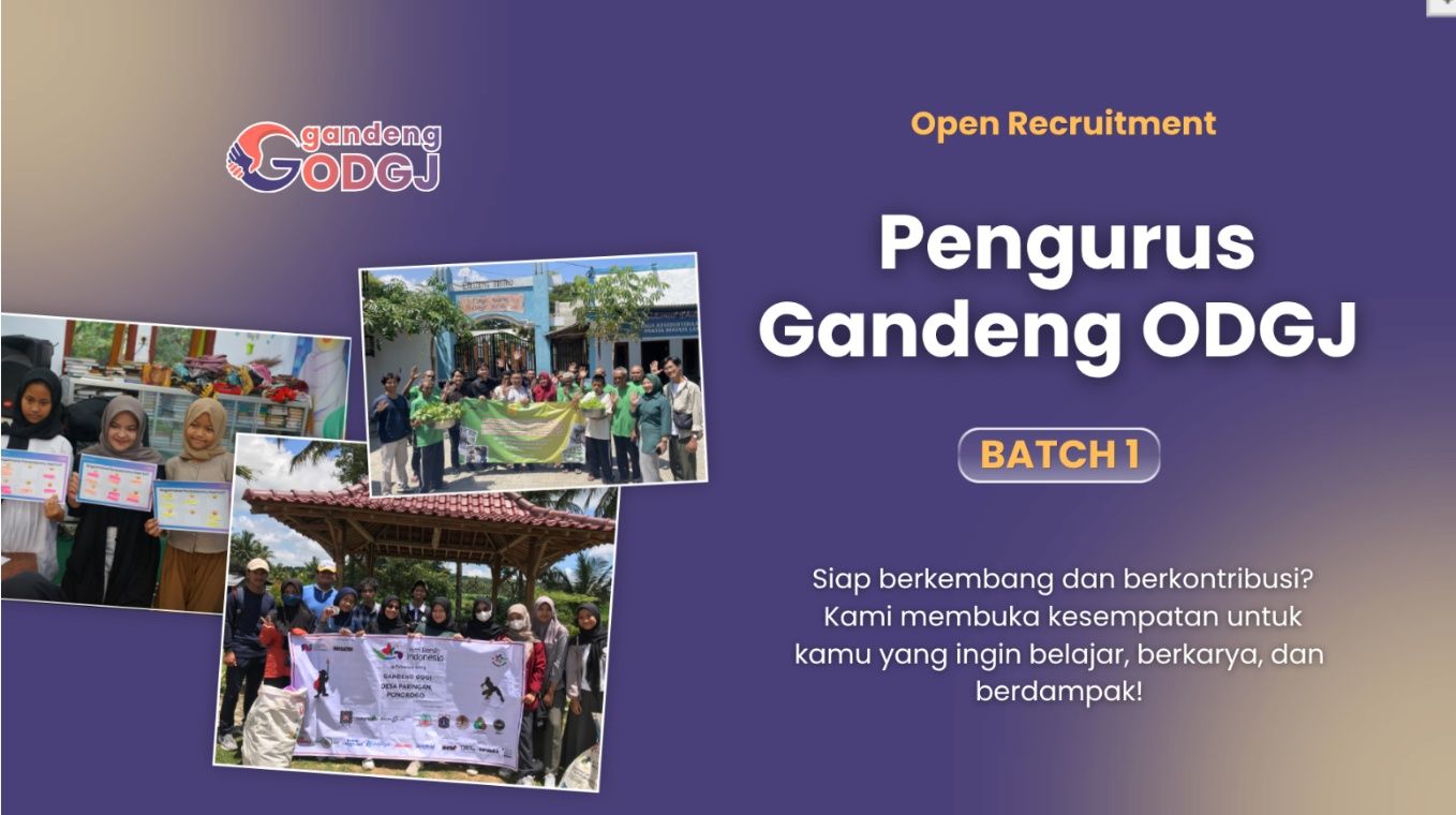 OPEN RECRUITMENT PENGURUS GANDENG ODGJ BATCH 1