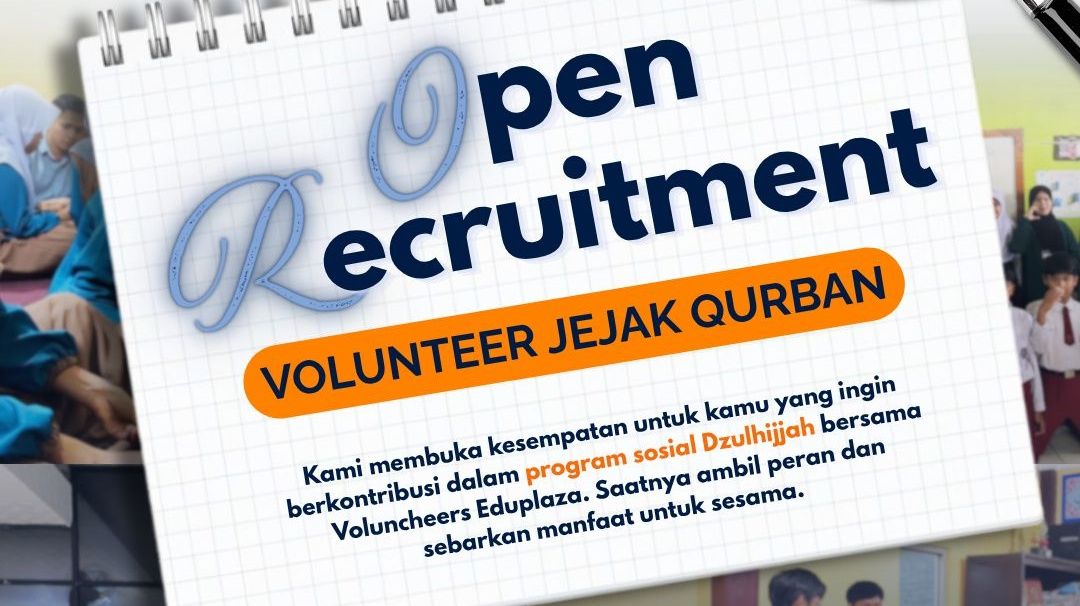 Open Volunteer Jejak Qurban Komunitas EduPlaza
