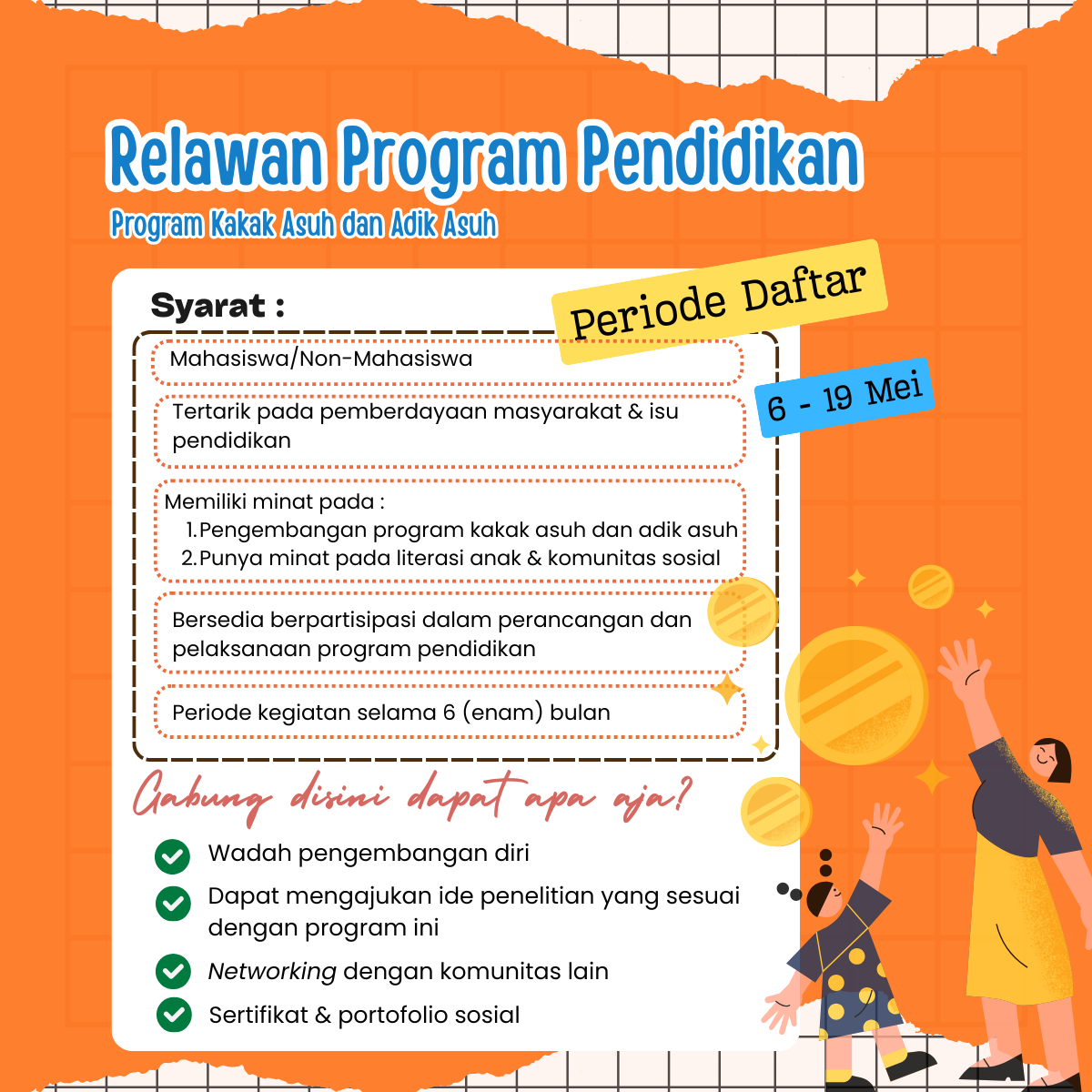 Galeri aktivitas Relawan dan Pendamping Kakak Bungur Punya Cerita ke-3