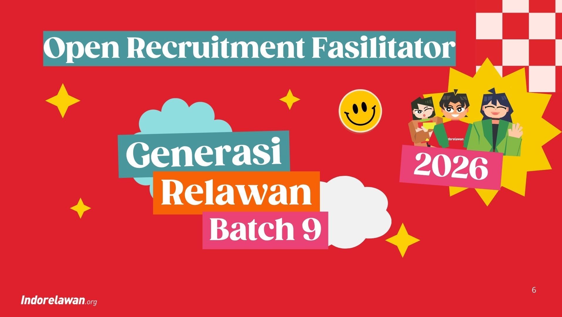Panitia Generasi Relawan Batch 9 : Fasilitator