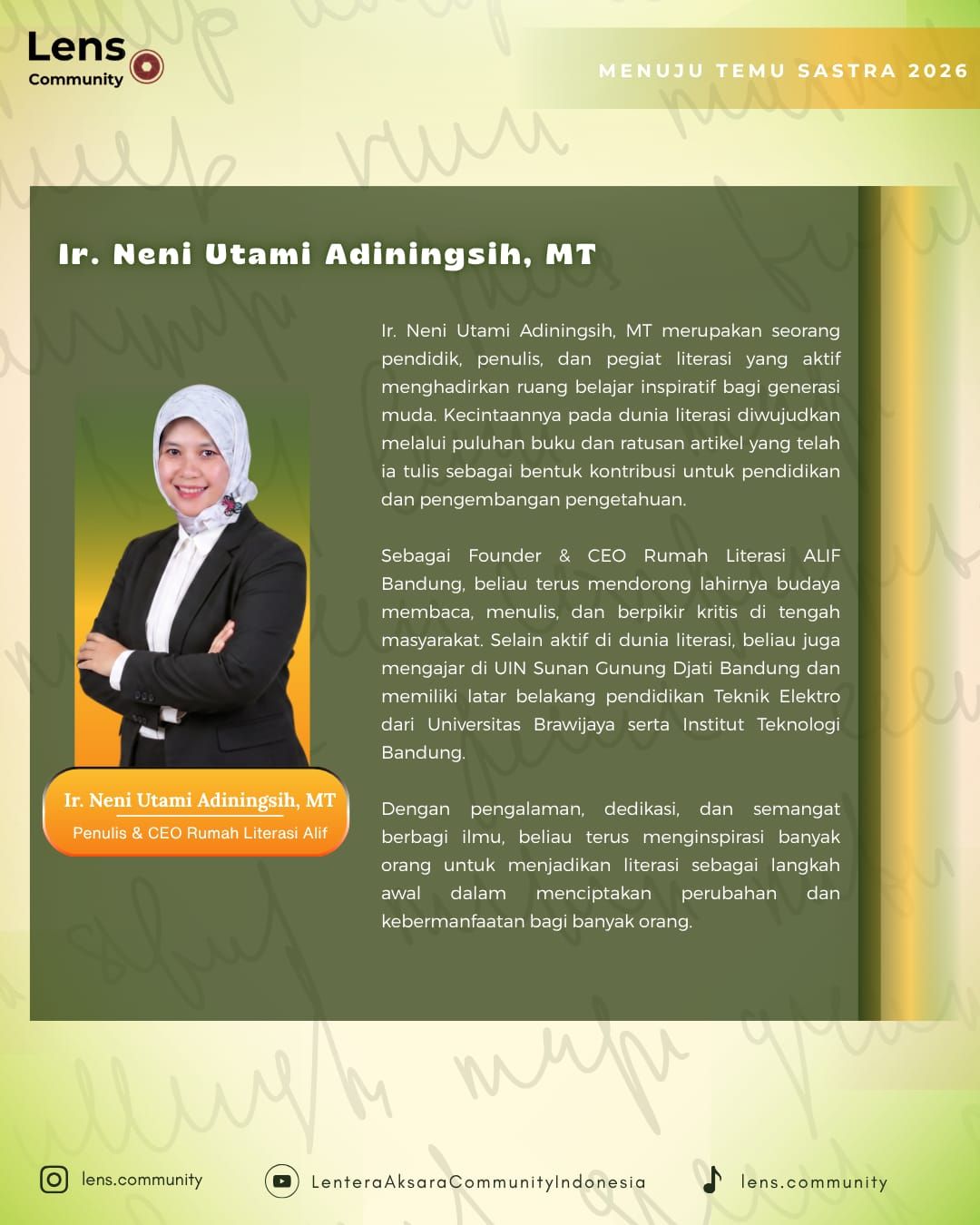 Galeri aktivitas CREATIVE WRITING INTENSIVE 2026 ke-3