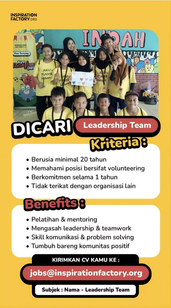 Galeri aktivitas Lead the Impact: Join Our Leadership Team! ke-2