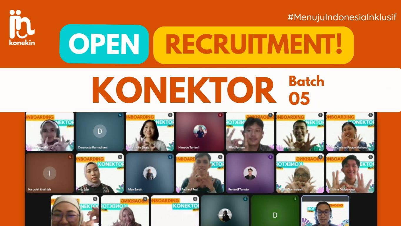 Open Recruitment KONEKTOR #Batch 5